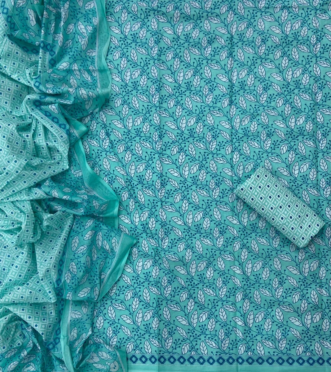 Enchant Cotton Print Suit Set - Yanchi