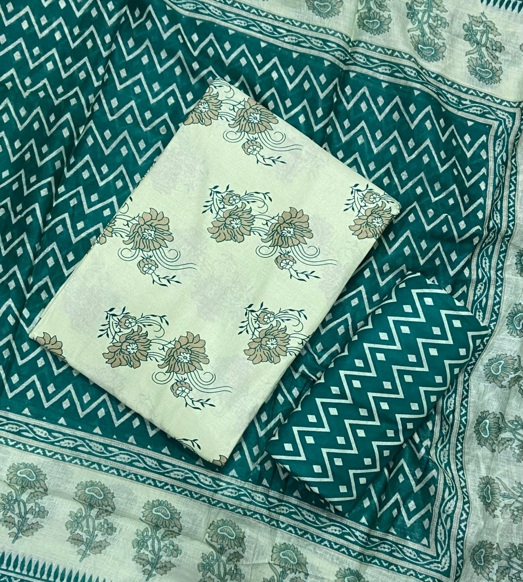Enchant Cotton Print Suit Set - Yanchi