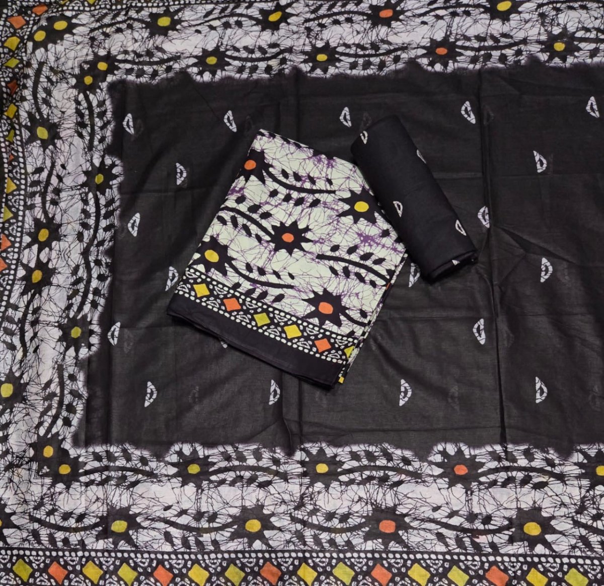 Enchant Cotton Print Suit Set - Yanchi