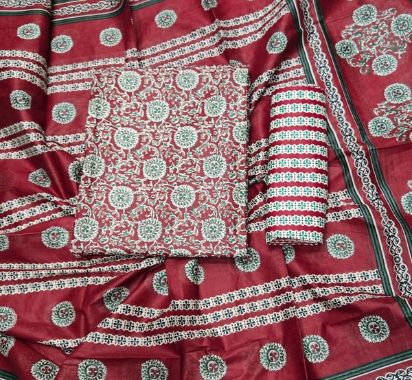 Enchant Cotton Print Suit Set - Yanchi