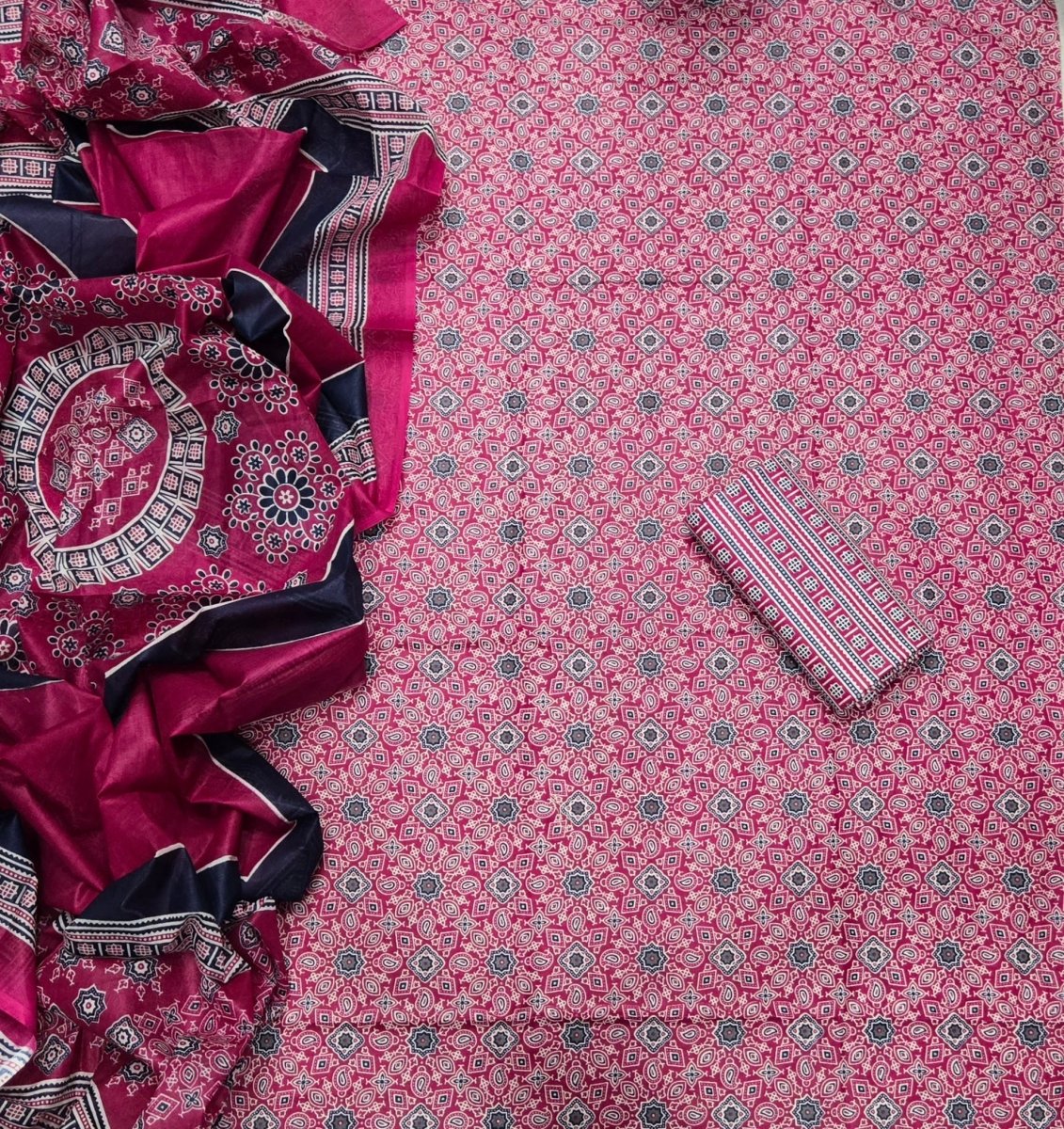 Enchant Cotton Print Suit Set - Yanchi