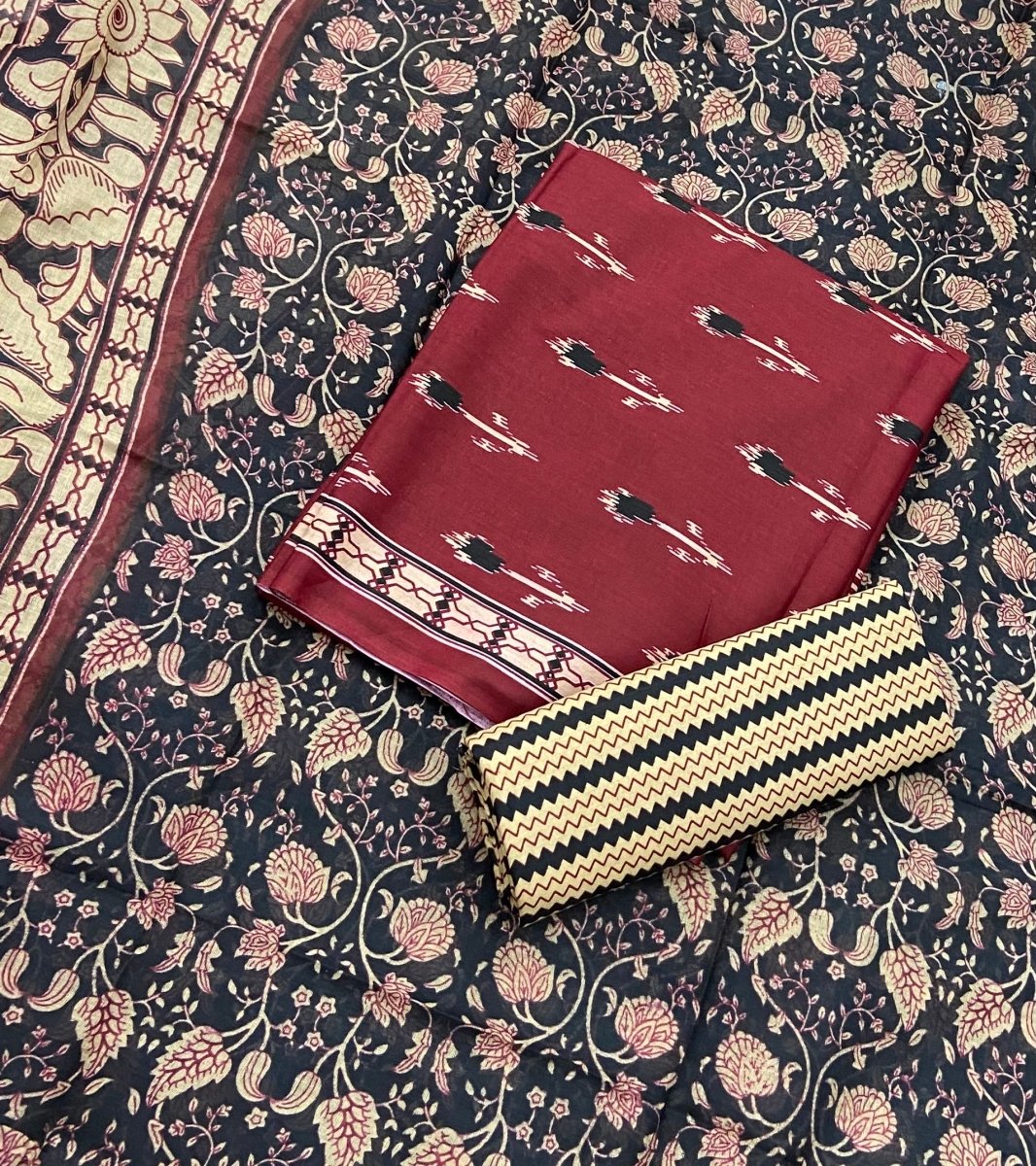 Enchant Cotton Print Suit Set - Yanchi