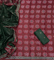 Enchant Cotton Print Suit Set - Yanchi