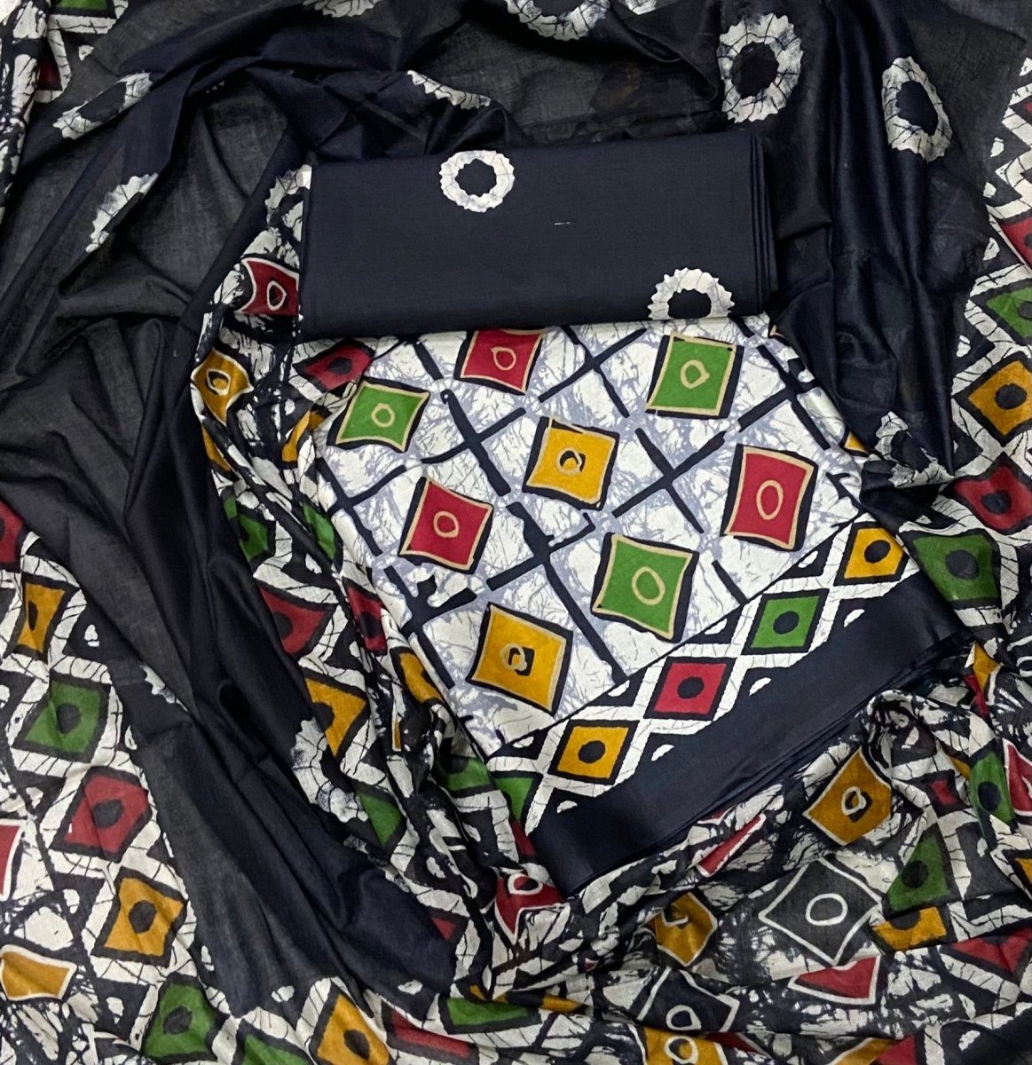 Enchant Cotton Print Suit Set - Yanchi