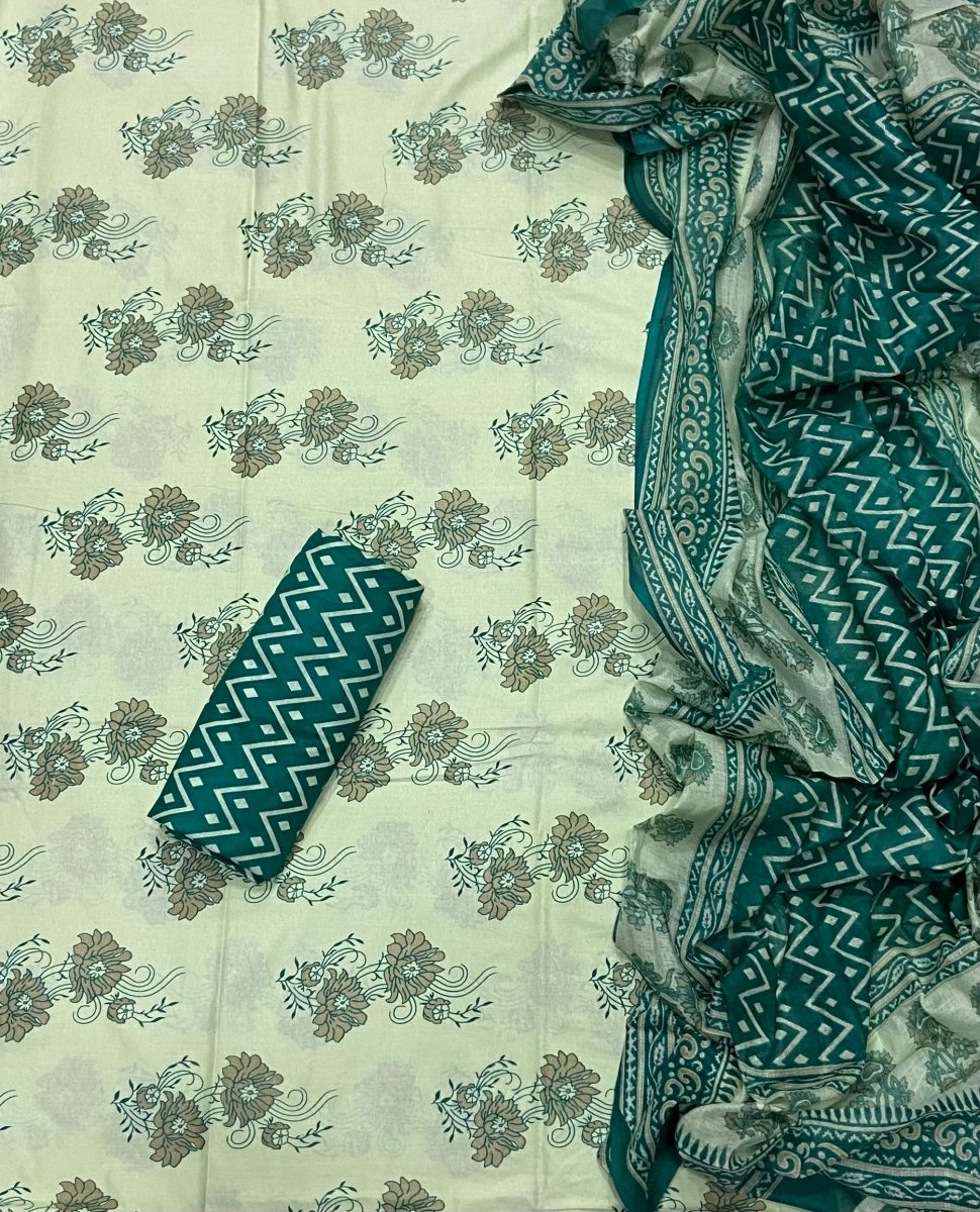 Enchant Cotton Print Suit Set - Yanchi