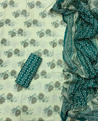 Enchant Cotton Print Suit Set - Yanchi