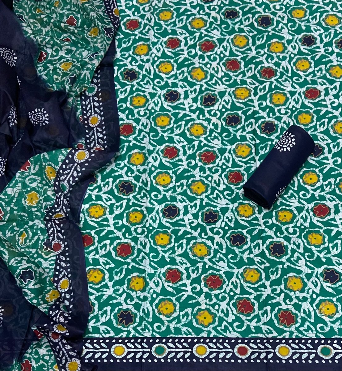 Enchant Cotton Print Suit Set - Yanchi