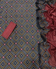 Enchant Cotton Print Suit Set - Yanchi