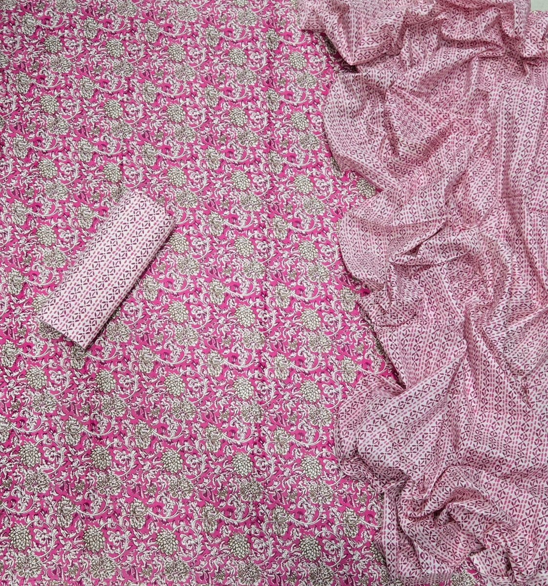 Enchant Cotton Print Suit Set - Yanchi