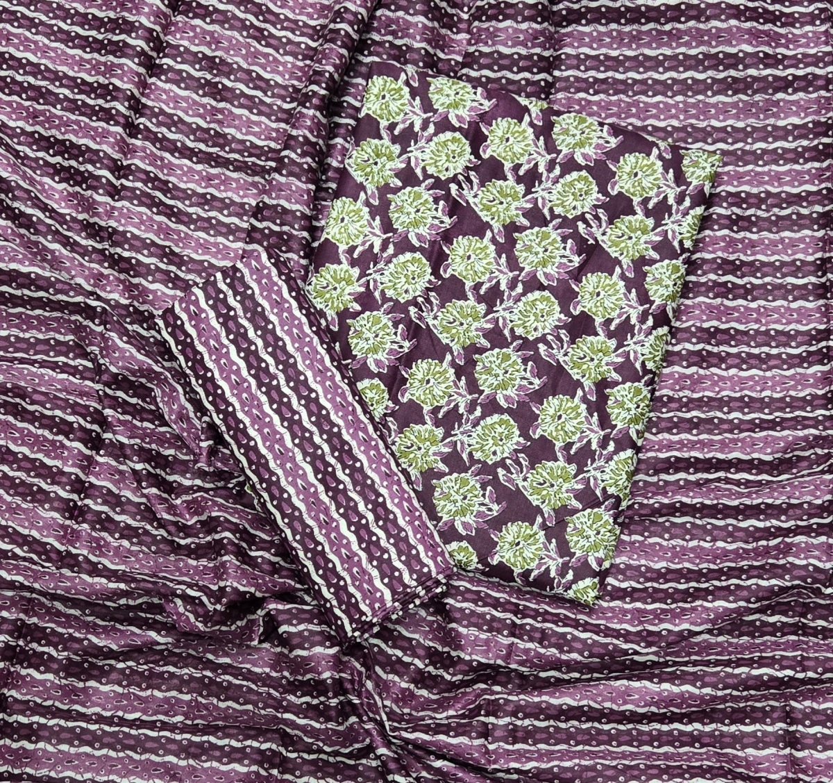 Enchant Cotton Print Suit Set - Yanchi