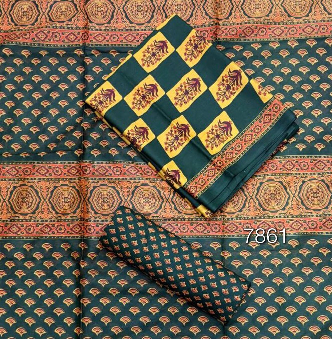 Enchant Cotton Print Suit Set - Yanchi