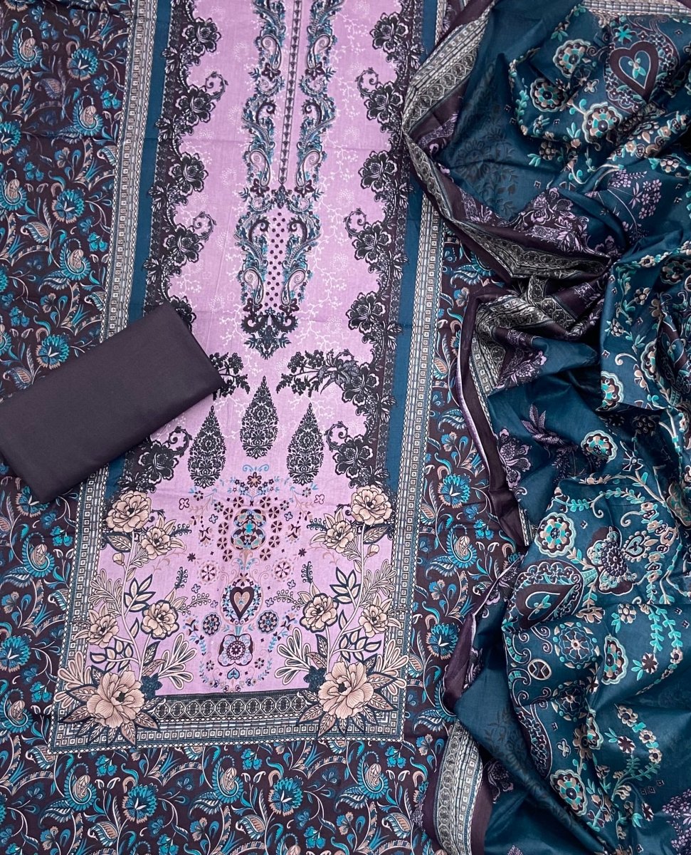 Enchant Cotton Print Suit Set - Yanchi