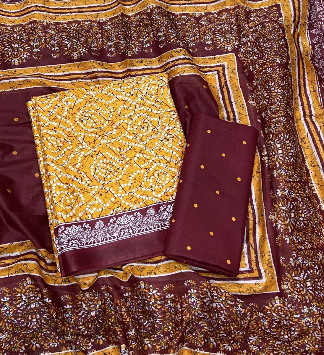 Enchant Cotton Print Suit Set - Yanchi