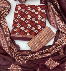Enchant Cotton Print Suit Set - Yanchi