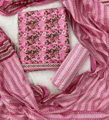 Enchant Cotton Print Suit Set - Yanchi
