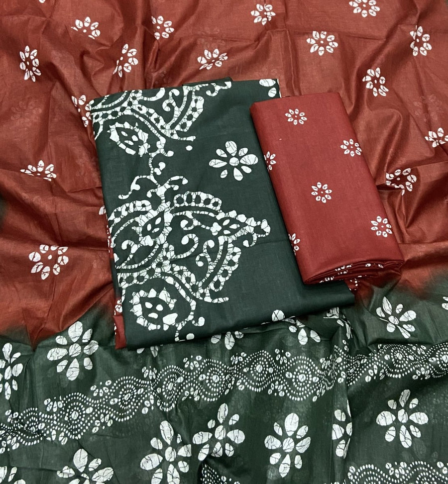 Enchant Cotton Print Suit Set - Yanchi