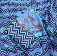 Enchant Cotton Print Suit Set - Yanchi