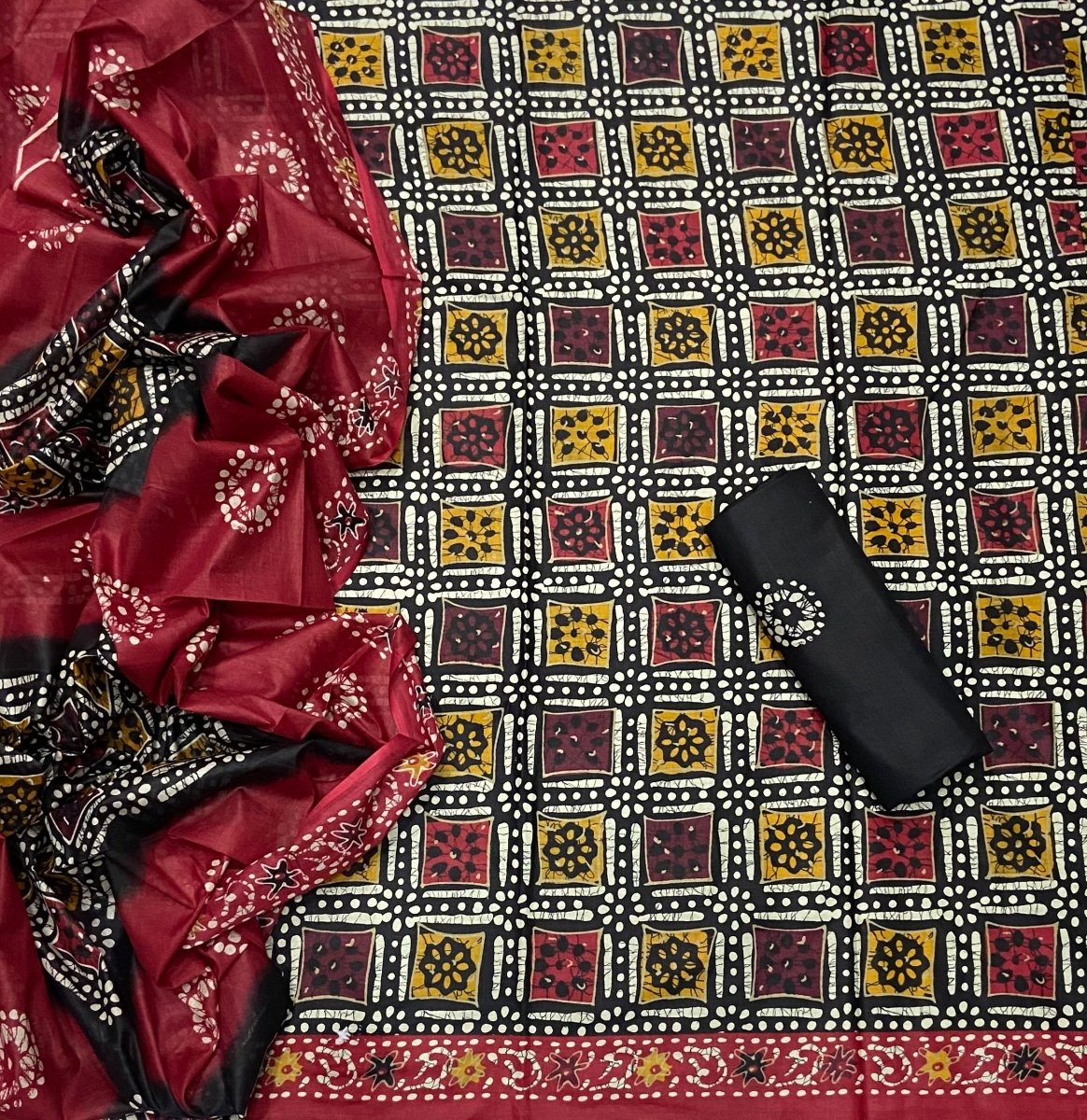 Enchant Cotton Print Suit Set - Yanchi