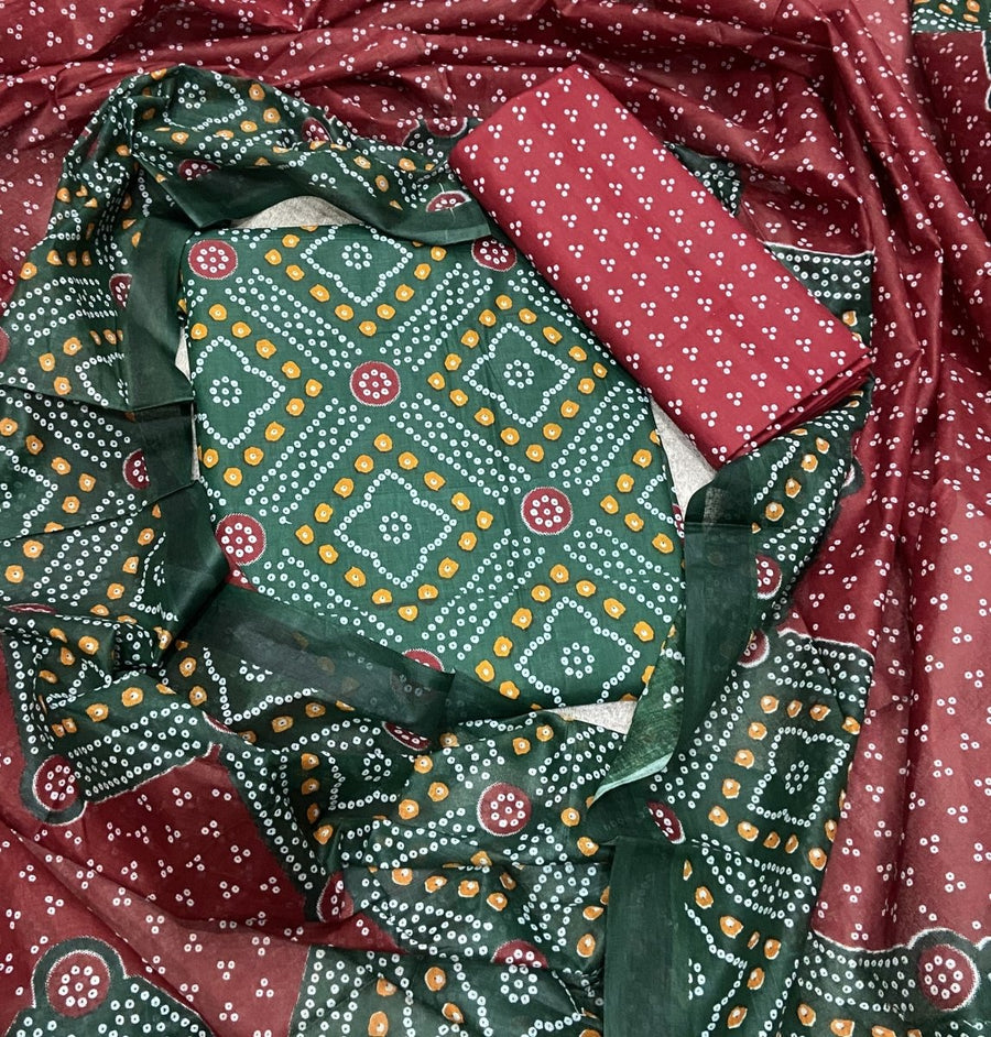 Enchant Cotton Print Suit Set - Yanchi