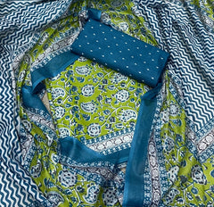 Enchant Cotton Print Suit Set - Yanchi