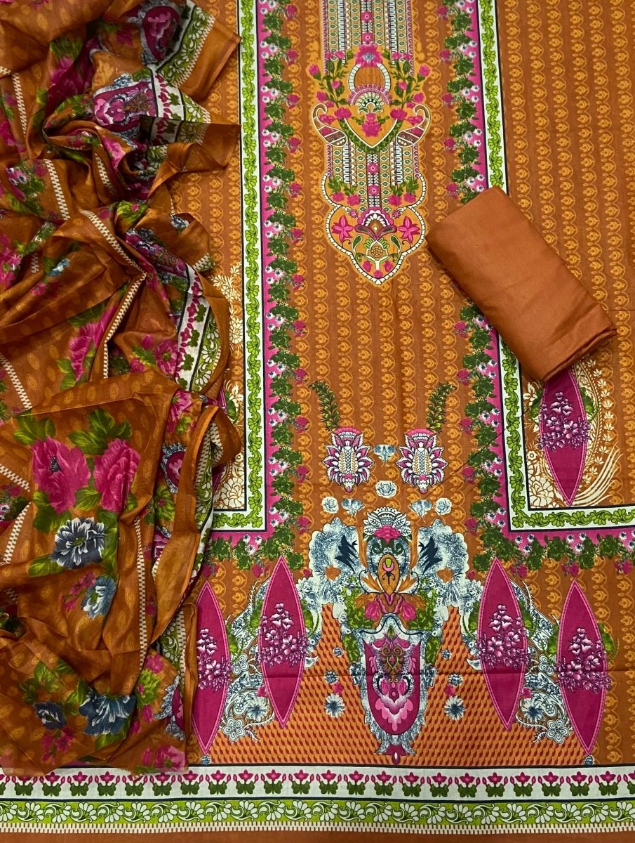 Enchant Cotton Print Suit Set - Yanchi