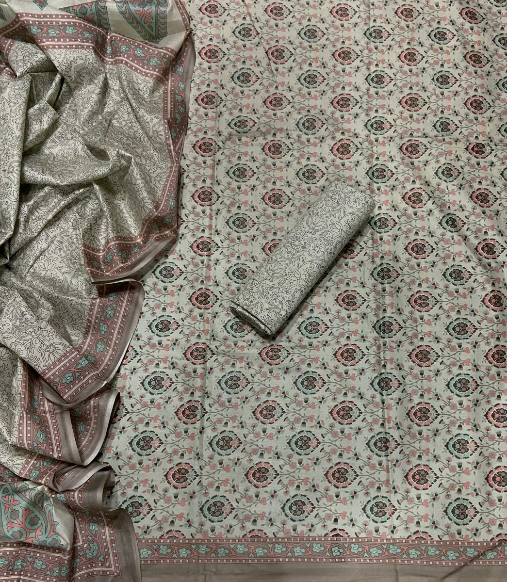 Enchant Cotton Print Suit Set - Yanchi