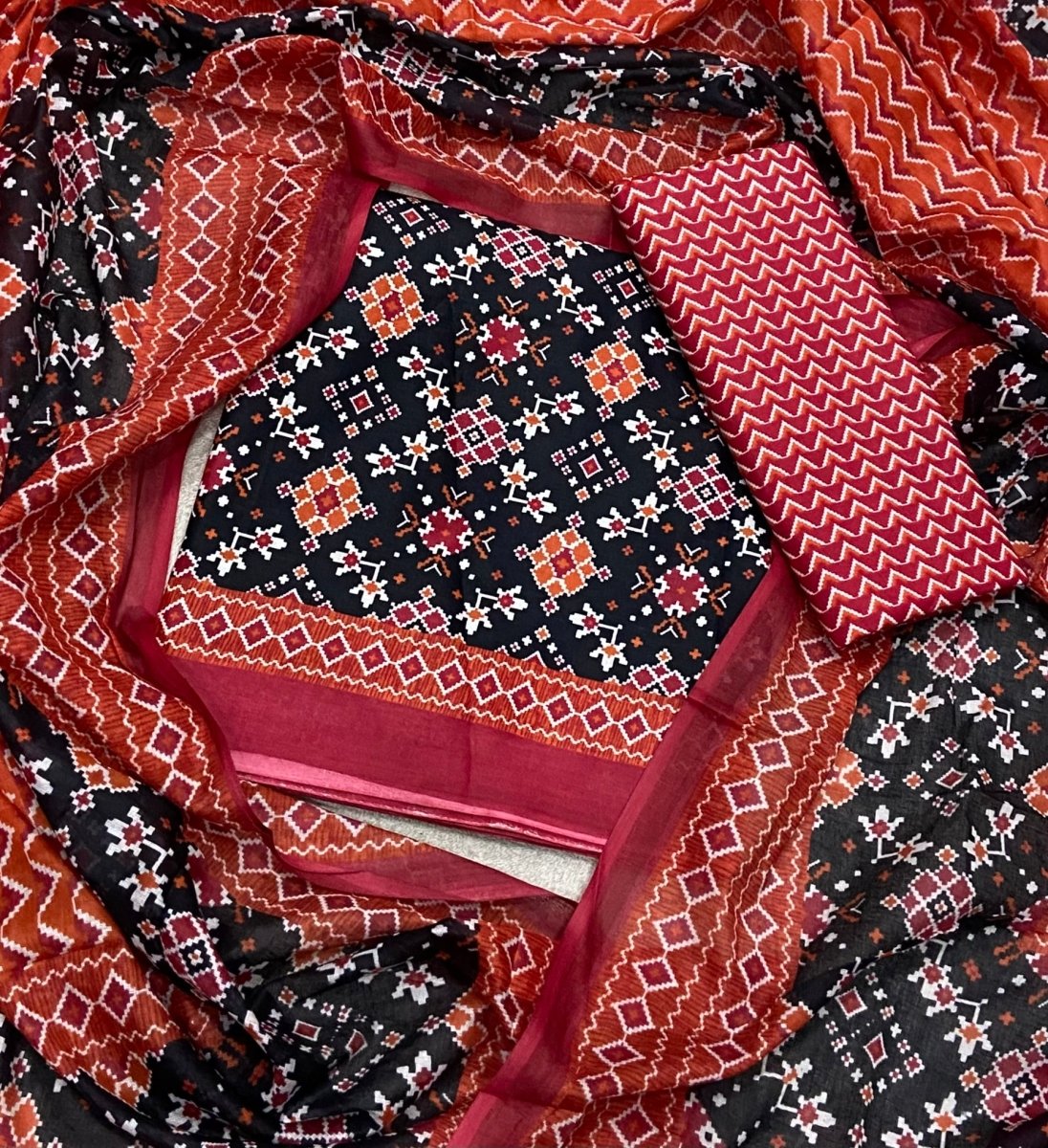 Enchant Cotton Print Suit Set - Yanchi