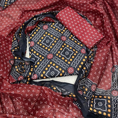 Enchant Cotton Print Suit Set - Yanchi
