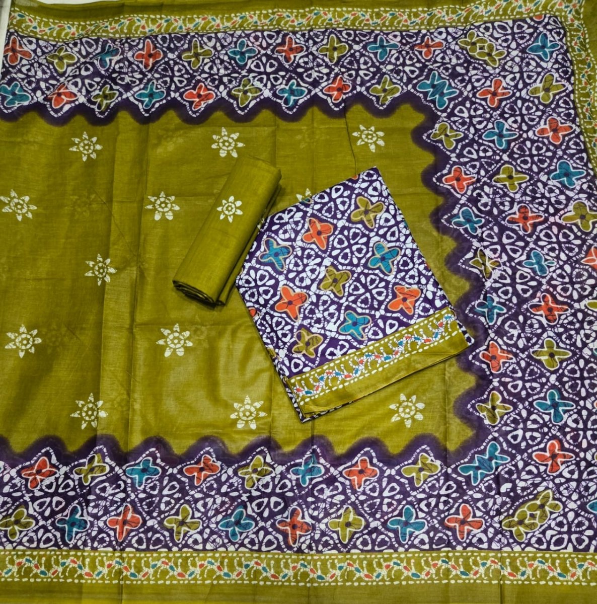 Enchant Cotton Print Suit Set - Yanchi