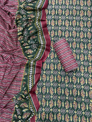 Enchant Cotton Print Suit Set - Yanchi