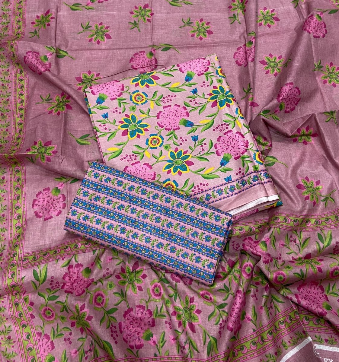 Enchant Cotton Print Suit Set - Yanchi