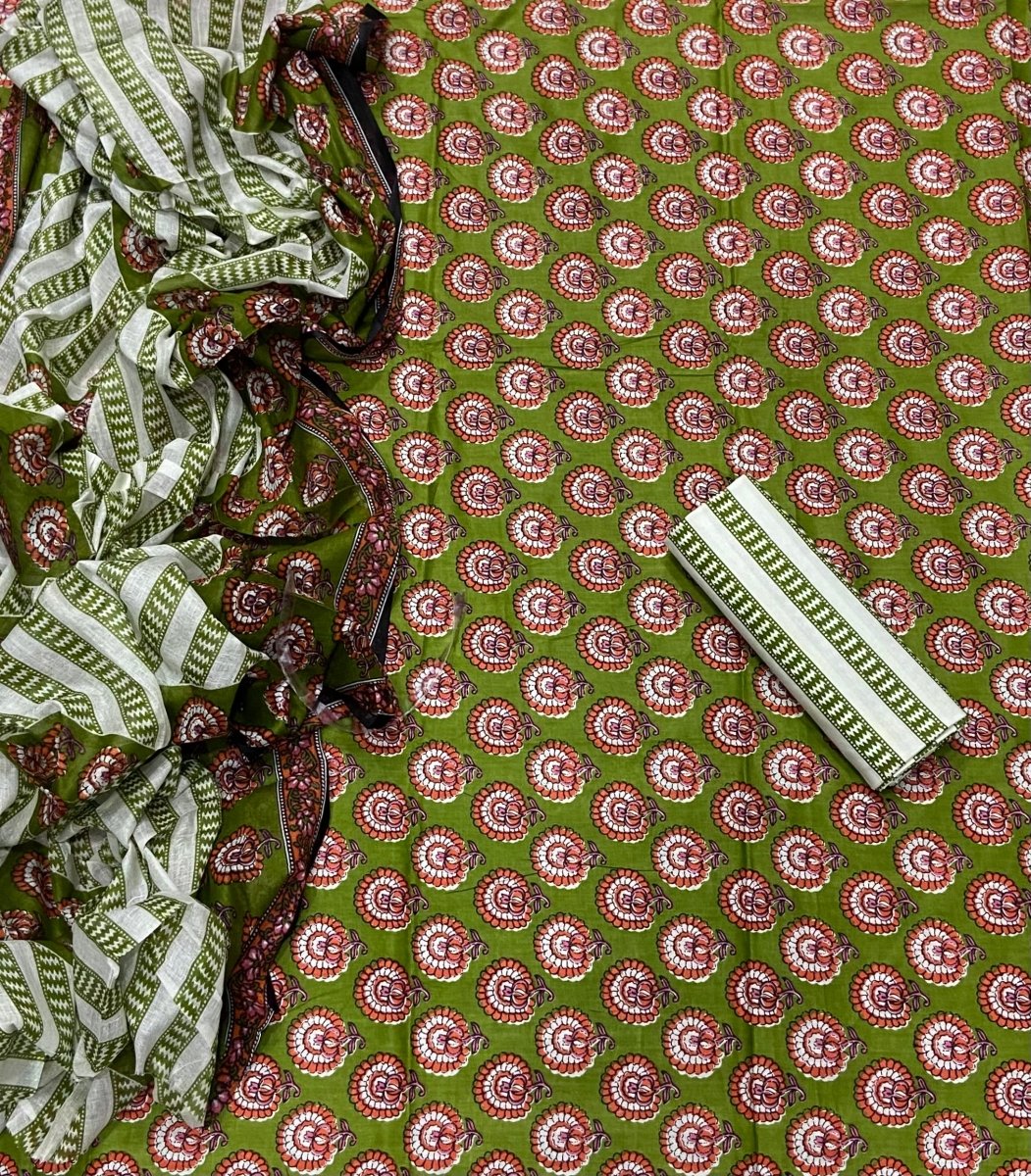 Enchant Cotton Print Suit Set - Yanchi