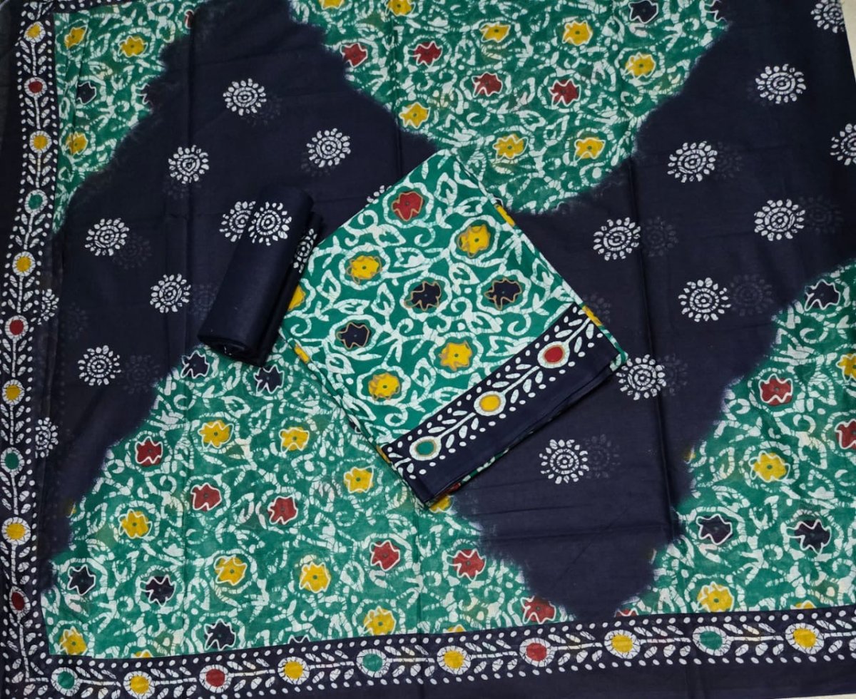 Enchant Cotton Print Suit Set - Yanchi