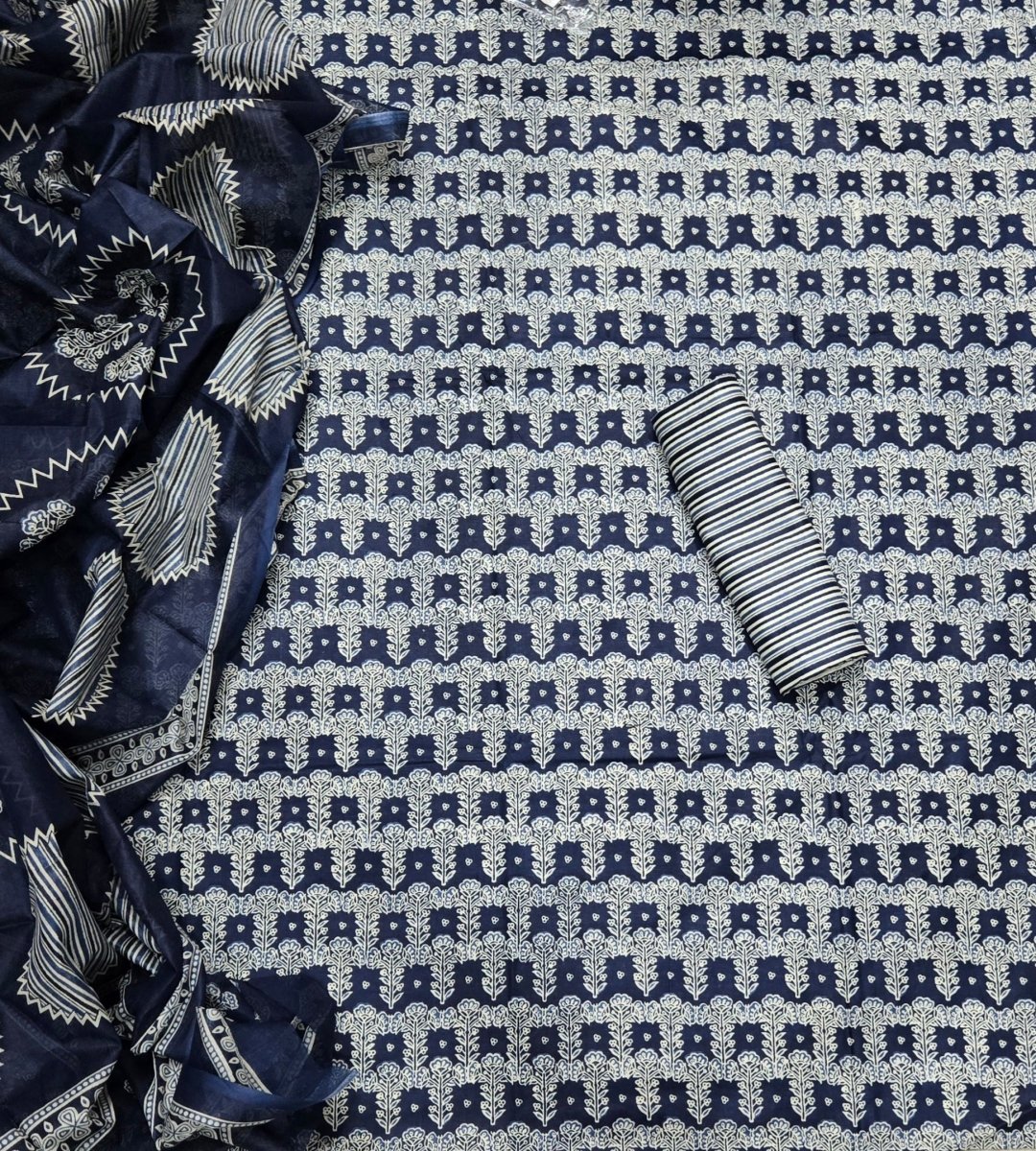 Enchant Cotton Print Suit Set - Yanchi