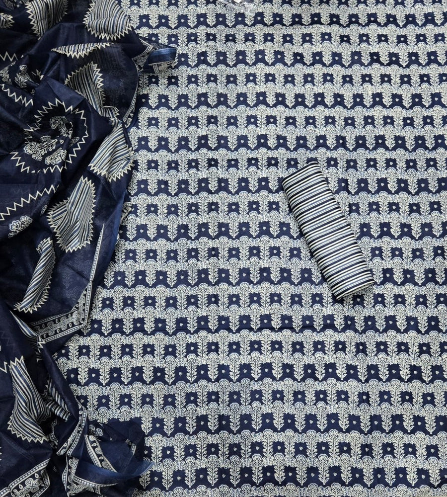 Enchant Cotton Print Suit Set - Yanchi