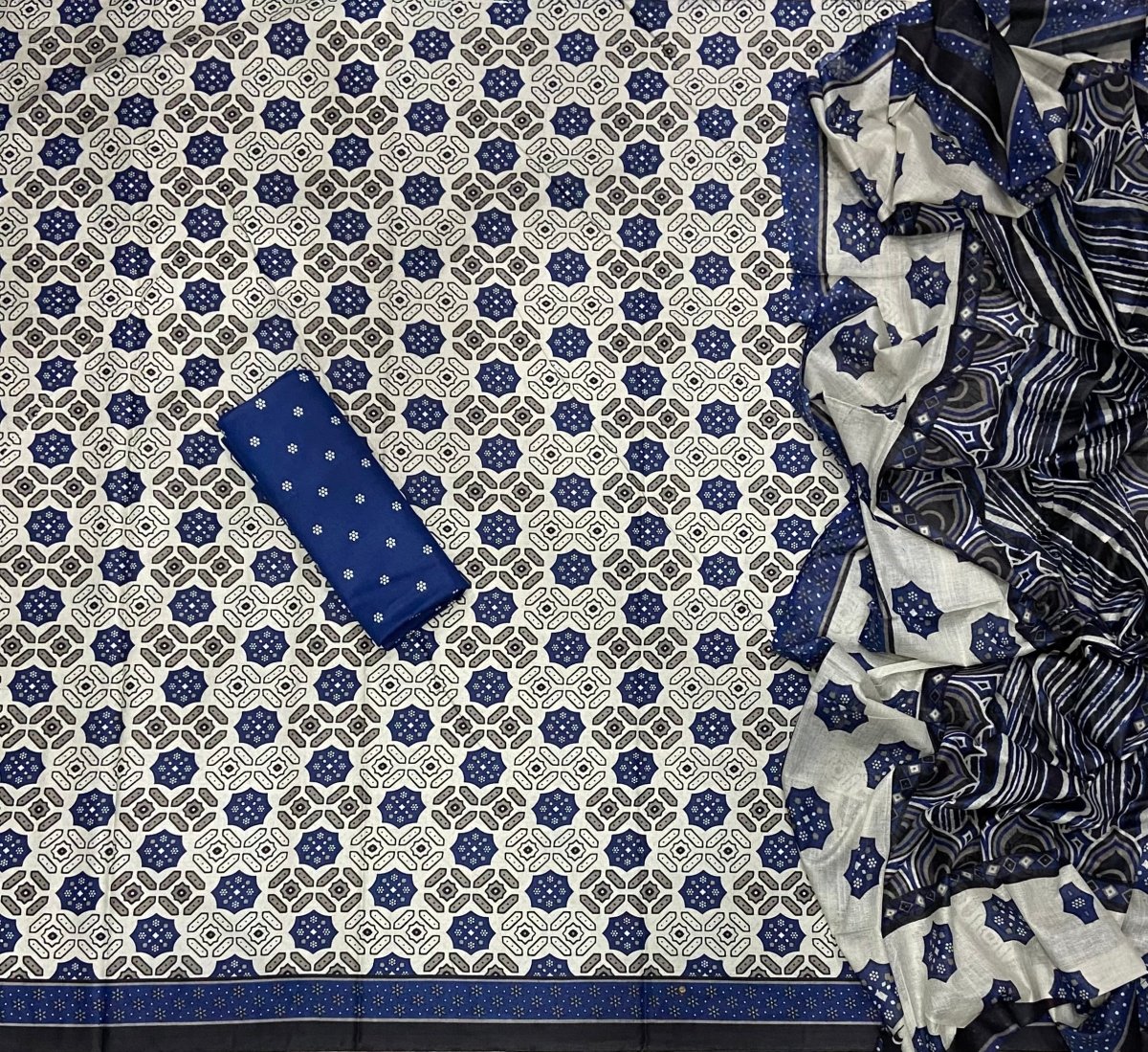 Enchant Cotton Print Suit Set - Yanchi