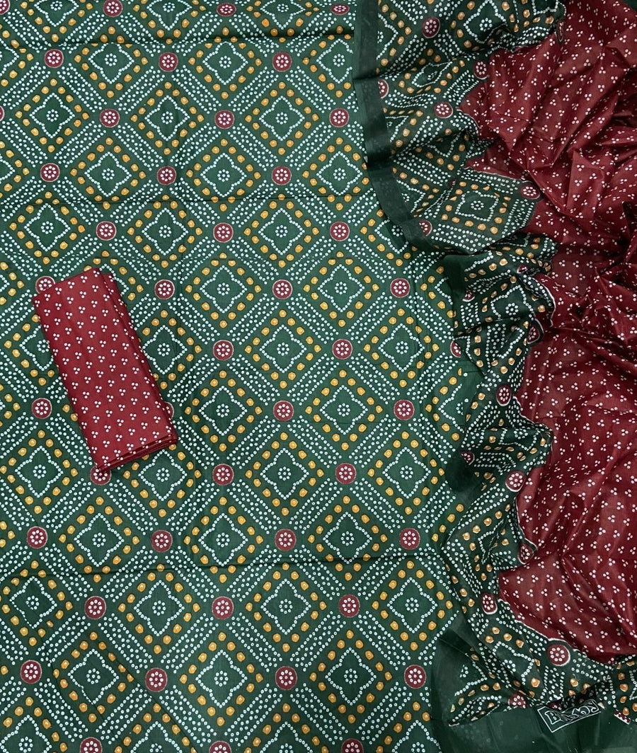 Enchant Cotton Print Suit Set - Yanchi