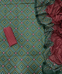 Enchant Cotton Print Suit Set - Yanchi