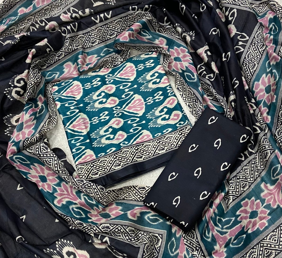 Enchant Cotton Print Suit Set - Yanchi