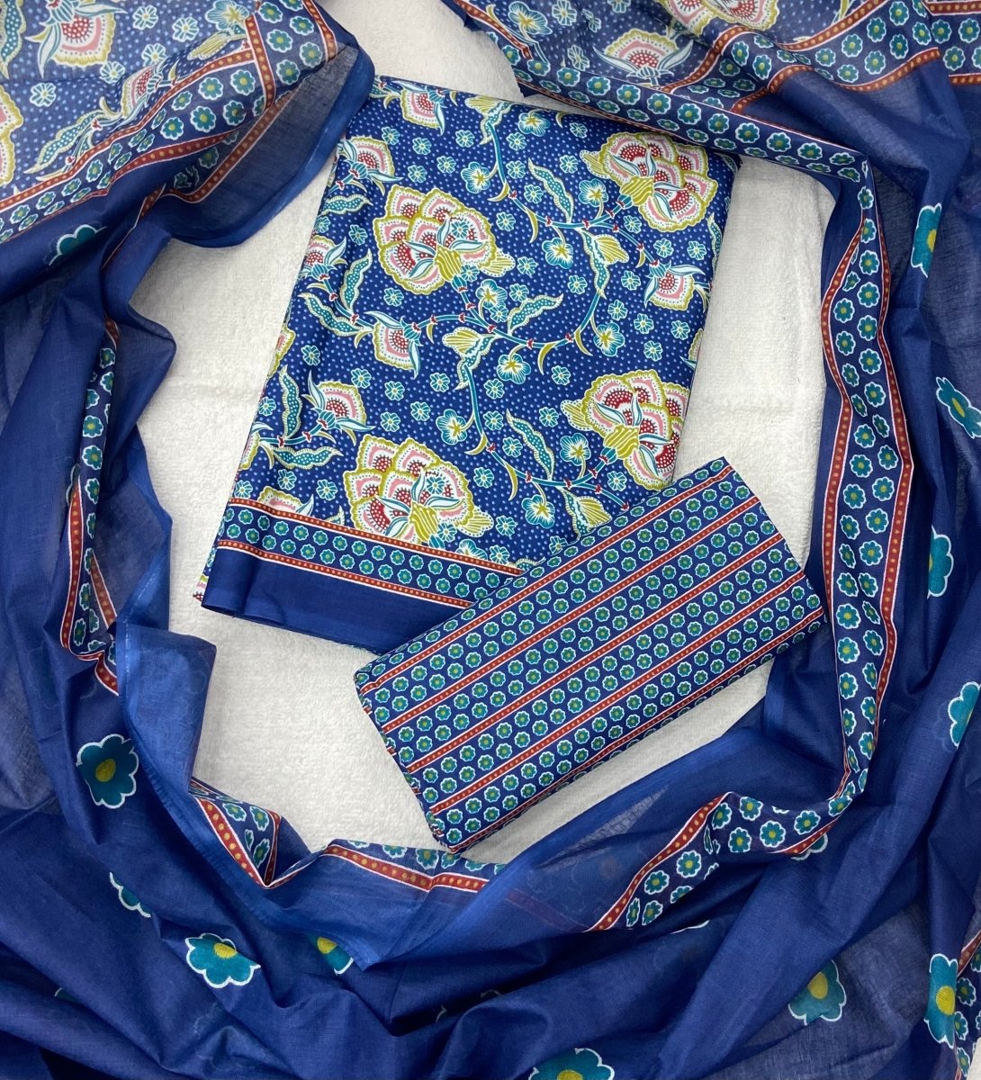 Enchant Cotton Print Suit Set - Yanchi