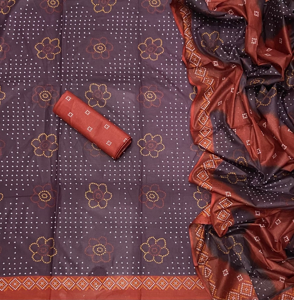 Enchant Cotton Print Suit Set(C.C) - Yanchi