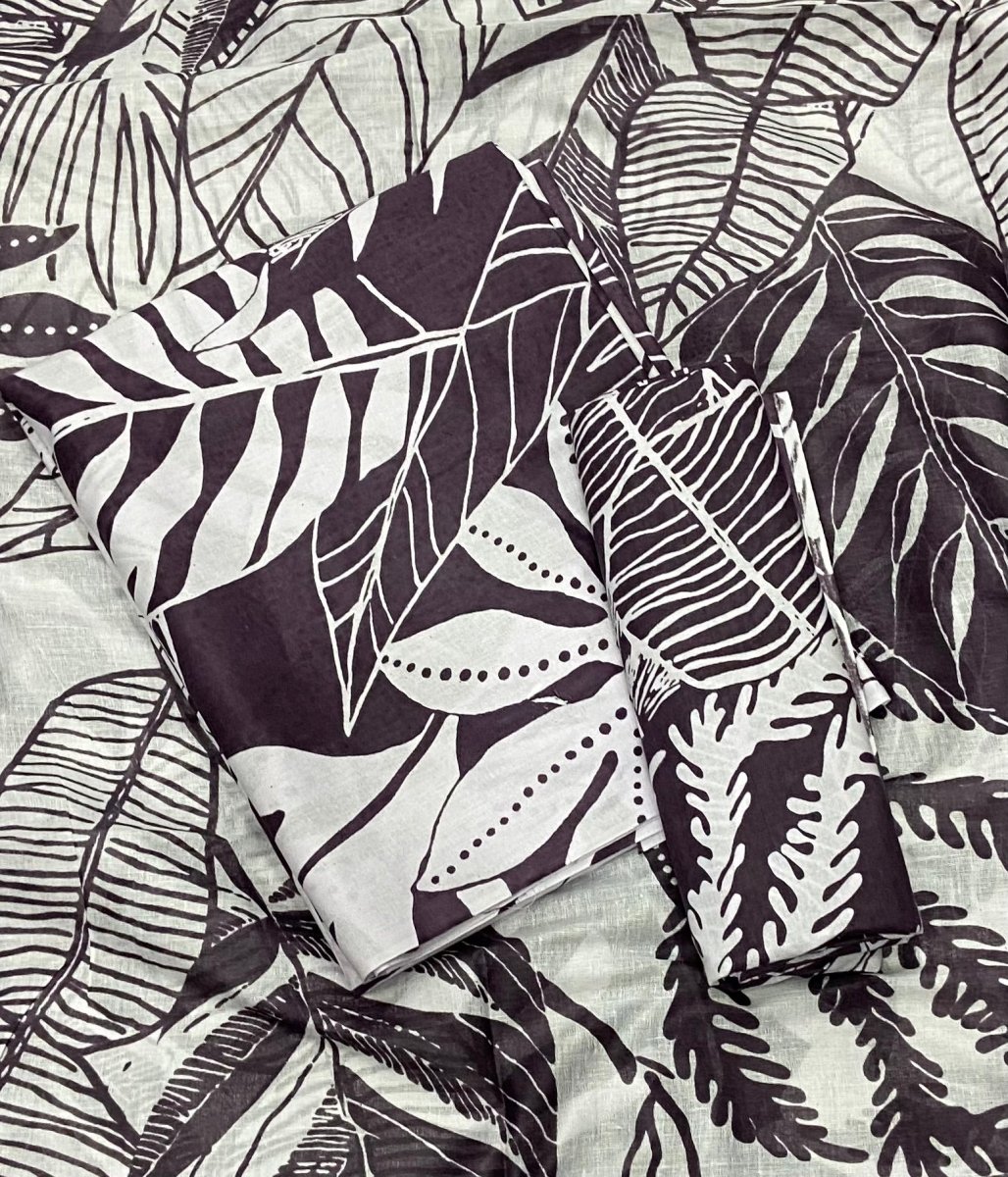 Enchant Cotton Print Suit Set(Maharani) - Yanchi