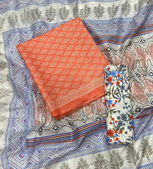 Enchant Cotton Print Suit Set(Maharani) - Yanchi