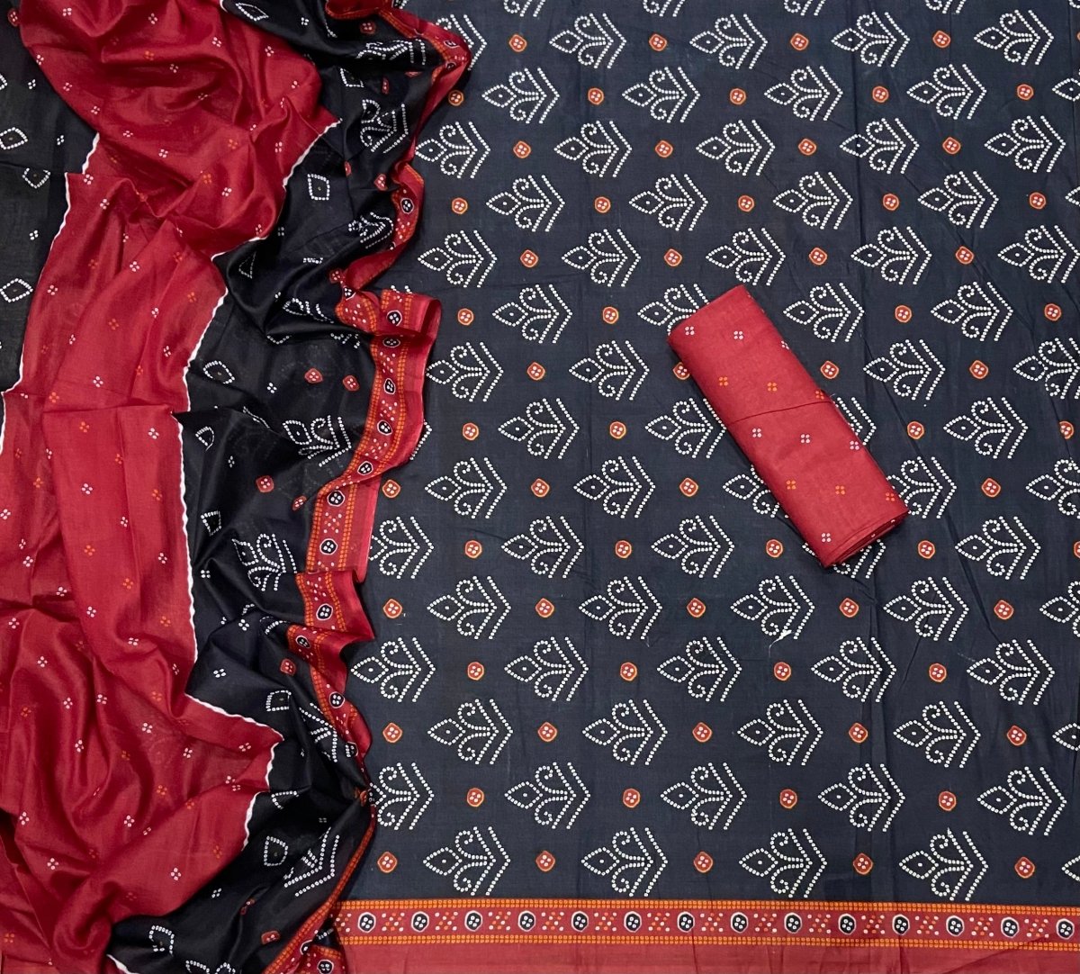 Enchant Cotton Print Suit Set(Vol - 143) - Yanchi