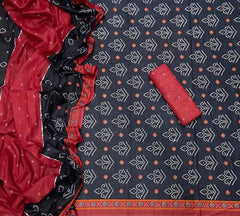 Enchant Cotton Print Suit Set(Vol - 143) - Yanchi