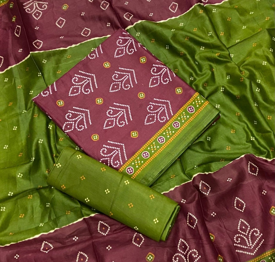 Enchant Cotton Print Suit Set(Vol - 143) - Yanchi