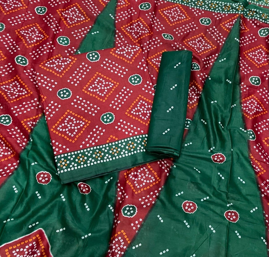 Enchant Cotton Print Suit Set(Vol - 143) - Yanchi