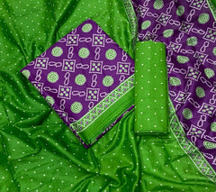 Enchant Cotton Print Suit Set(Vol - 143) - Yanchi