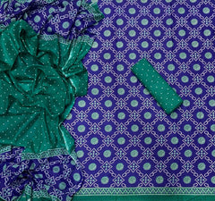 Enchant Cotton Print Suit Set(Vol - 143) - Yanchi