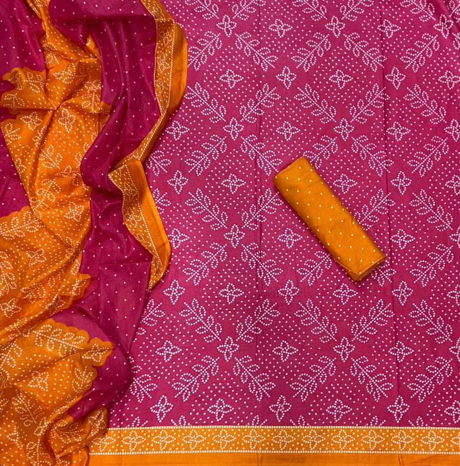 Enchant Cotton Print Suit Set(Vol - 143) - Yanchi